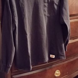 T-shirt Man's Long Sleeve Dickie's Medium Black