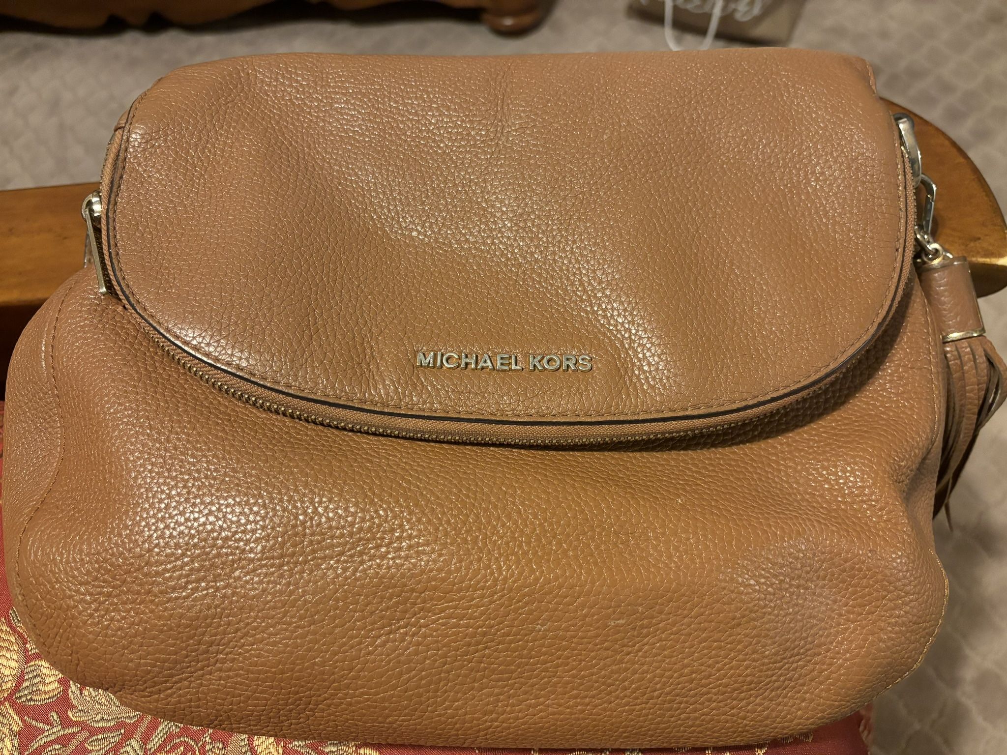 Michael Kors Soft Leather Satchel