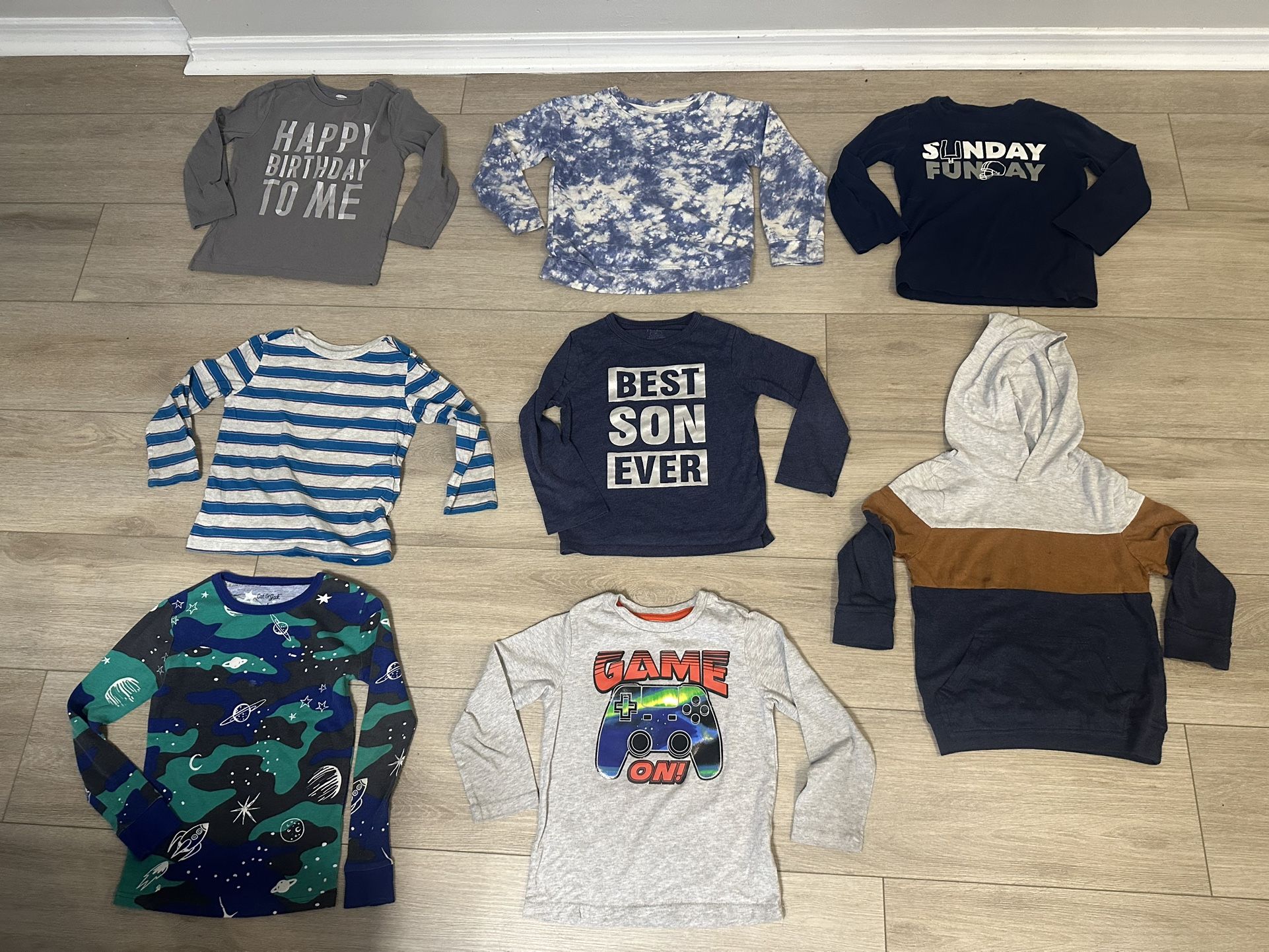 Boys long sleeve Shirts $20 for all.