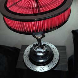 Custom lamp Chevrolet  c1500 air filter lamp with night stand