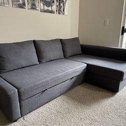 IKEA FRIHETEN Sleeper Sectional w/ Storage