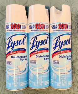 Lysol Disinfectant Spray Bundle