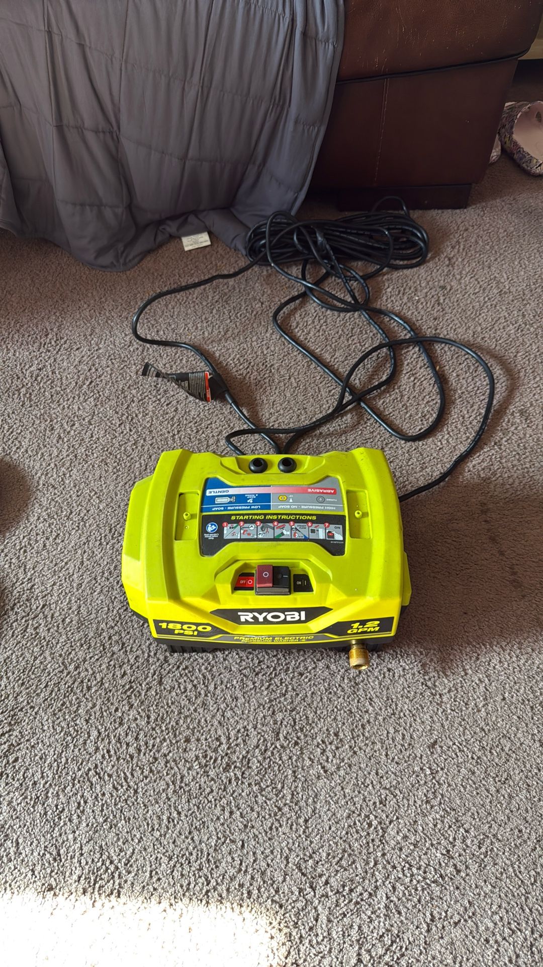 Ryobi Premium Electric Pressure Washer