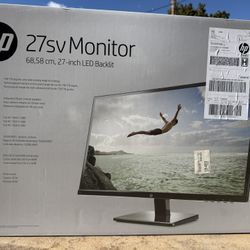 HP 27sv Monitor