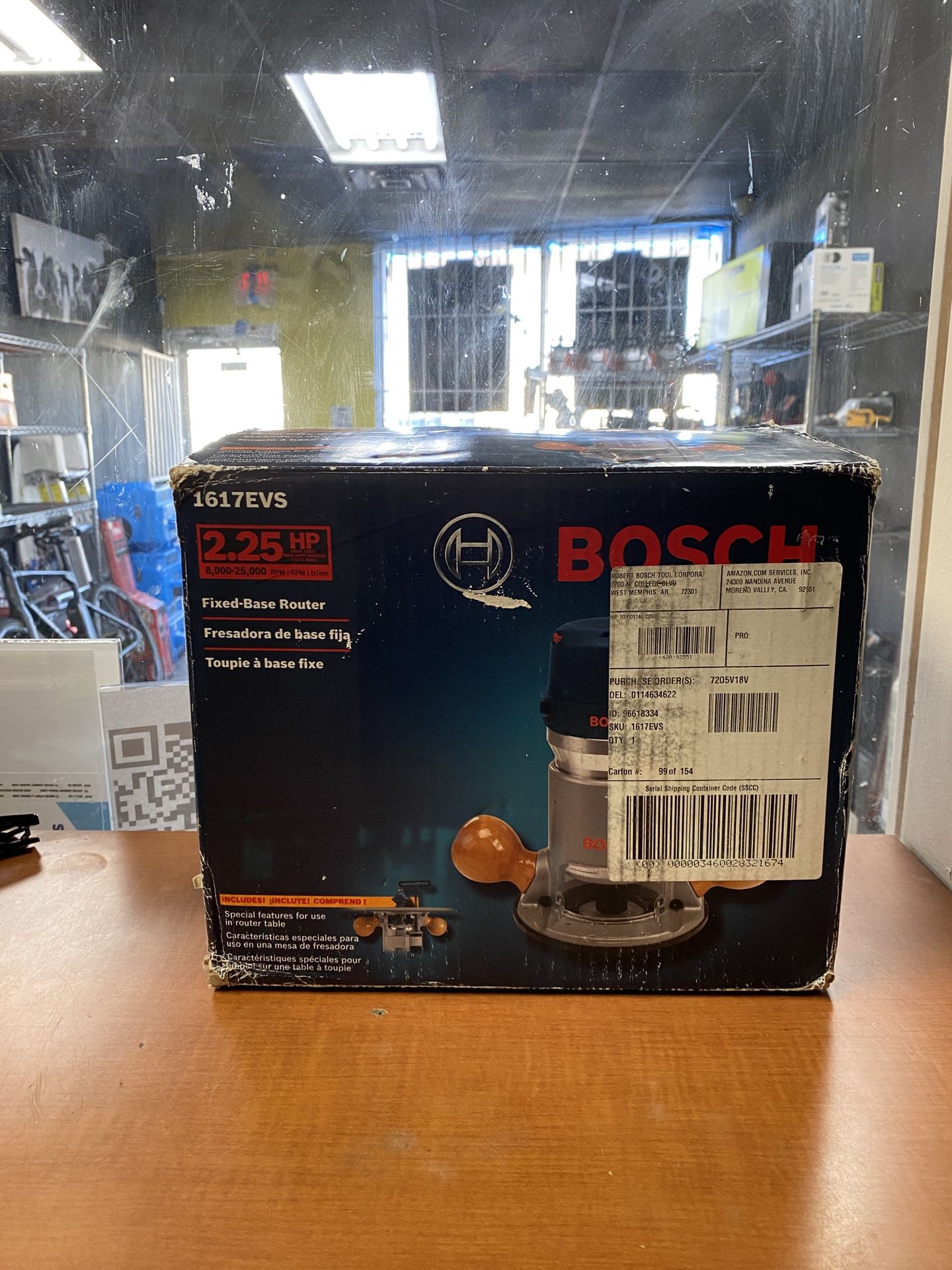 Bosch 1617EVS Variable Speed Fixed Base Router