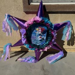 Little Mermaid 3D Star Pinata 