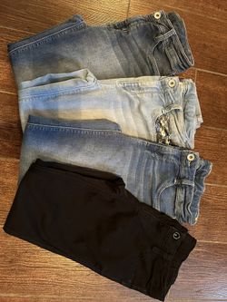 Girls Skinny Jeans Size 10plus-–P/U Old River & Harris 