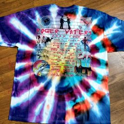 Vintage Y2K Pink Floyd Roger Waters Tribute Concert T  Shirt Size XL 