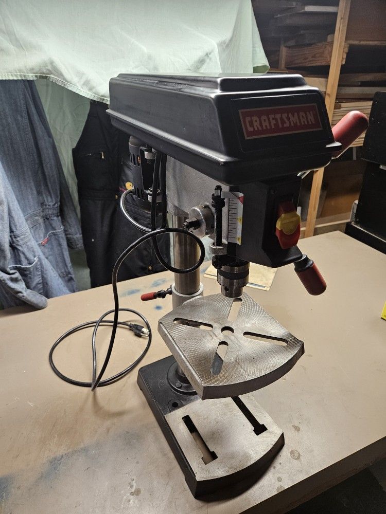 Craftsman 9 Inch Drill Press Like New