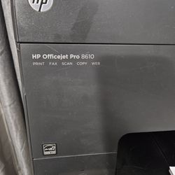 HP Office jet Pro 8610 PRINTER with Remaining Ink