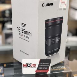 Canon Ef 16-35 F/2.8 L