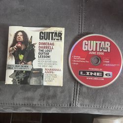 DIMEBAG DARRELL PANTERA GUITAR WORLD  DVD 2006 THE LOST GUITAR LESSON