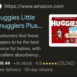 Huggies Plus Size 1