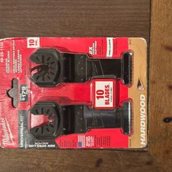 NEW MILWAUKEE 10PACK! JAPANESE TOOTH BLADES
