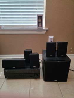 Yamaha 5.1 complete surround sound system