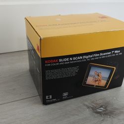 Kodak Slide N SCAN Film and Slide Scanner with 7" LCD Screen, Converts Negatives & Slides to JPEG
