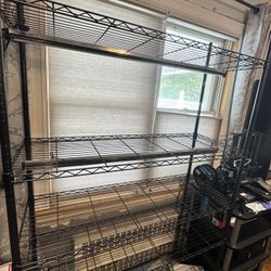 6 Tier Metal Shelves 