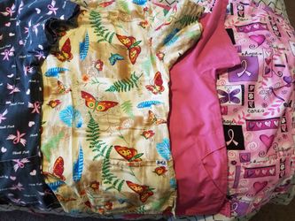 Nice scrub tops sizes M-L