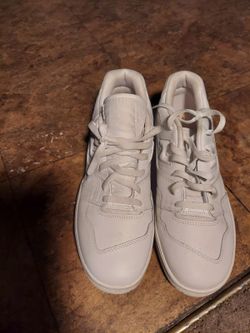 NEW BALANCE 550 TRIPLE WHITE SNEAKERS SIZE 12 