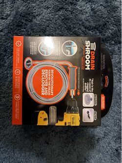 Drain snake for bathroom drain and sink