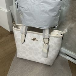 City Mini Tote Bag In Signature Canvas