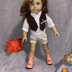 American Girl Goty 2007 NICKI FLEMING 18" Doll Our Generation outfit
