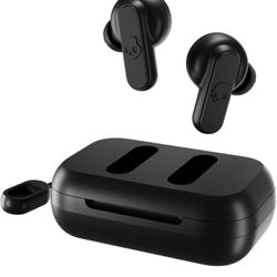 Skullcandy Dime 2 In-Ear Wireless Earbuds, 12 Hr Battery, Microphone, Works with iPhone Android and Bluetooth Devices - Black By Skullcandy in Electro