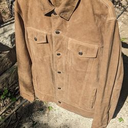 Thursday Suede Trucker Jackets | Dusty