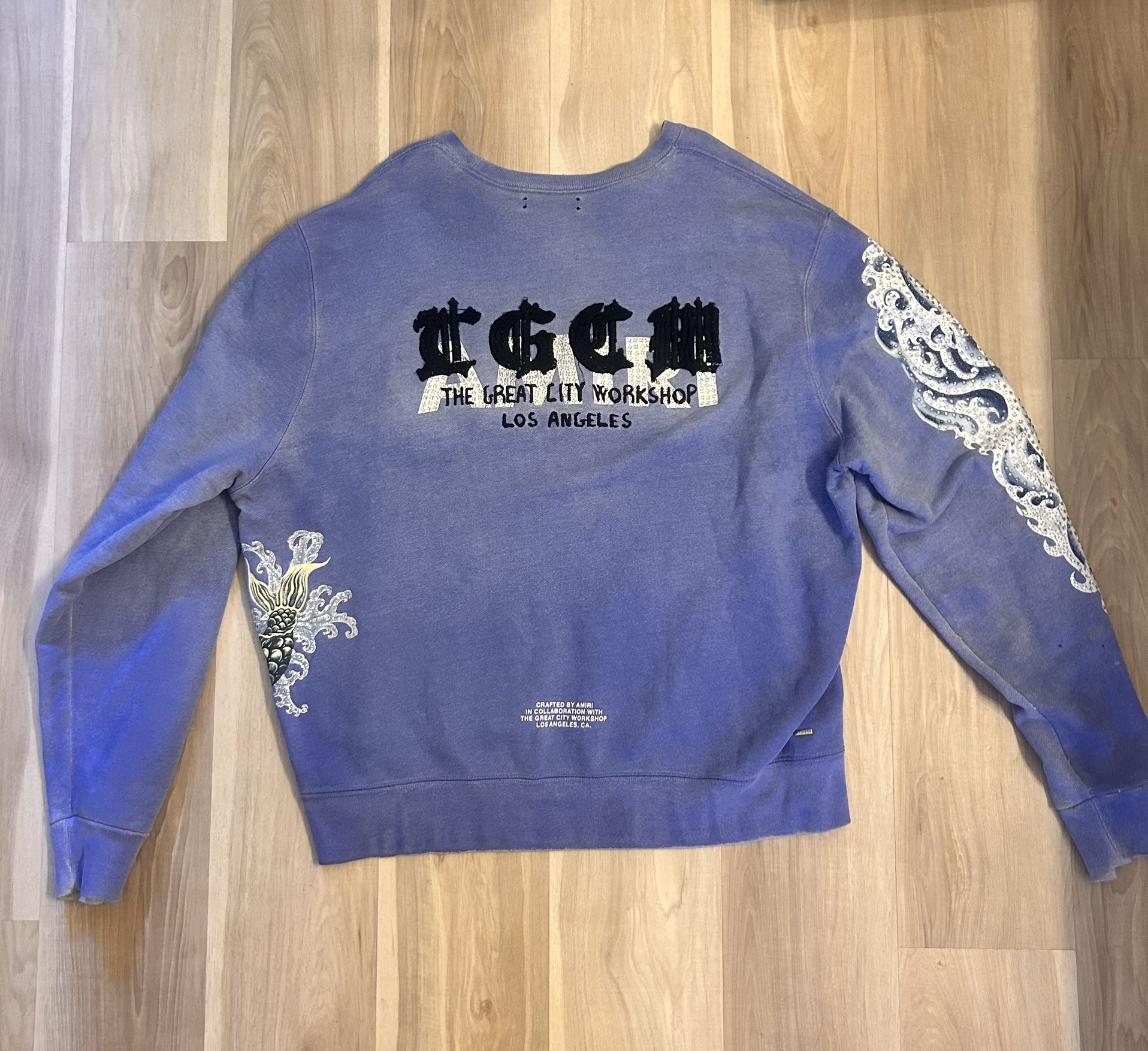 *AUTHENTIC* Amiri Sweatshirt Size XXL