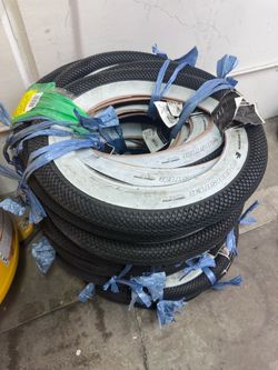 Fat tire E bike tires white walls VeeTire Speedsters 20x4