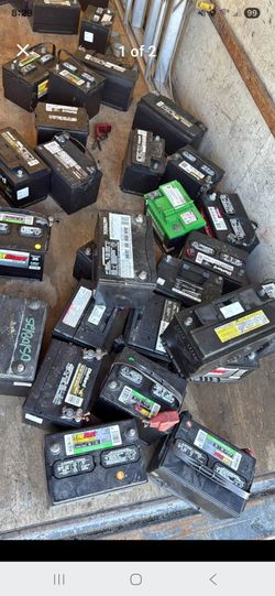 Hi. If you have any junk battery I'll pick them up