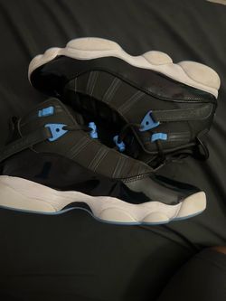 JORDANS 6 RNGS MEN SHOES BLK/BLU
