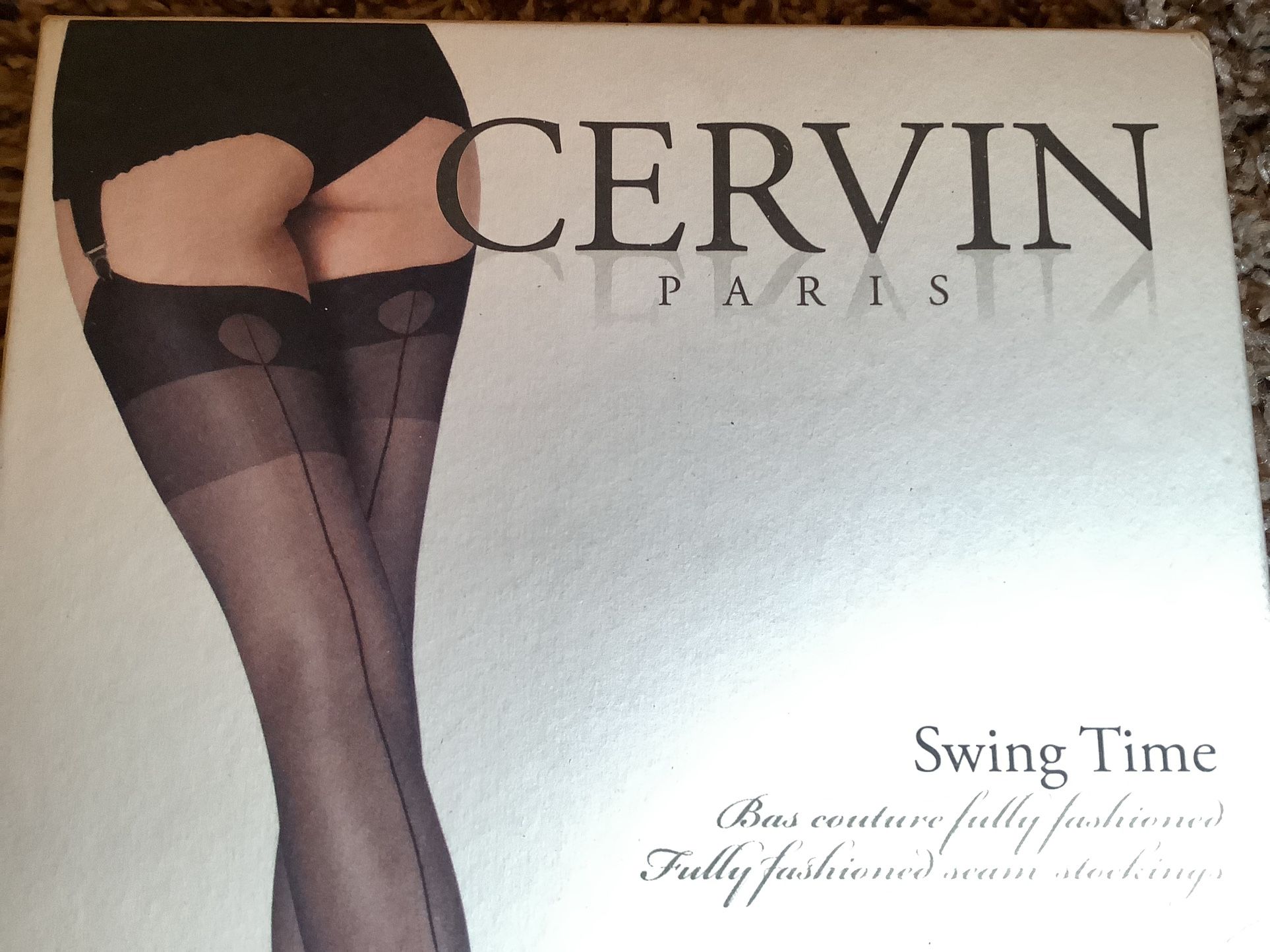 Cervin Paris swing time fully fashioned seamed nylon stockings, black,  size: 2XL for Sale in Menifee, CA