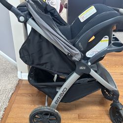Chicco Bravo 3-in-1 Trio Travel System