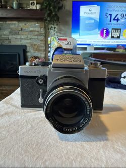 Rare U.S. Navy Beseler Topcon Super D 35mm SLR Camera For Repair