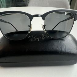 Ray-Ban Clubmaster Metal Black Matte 