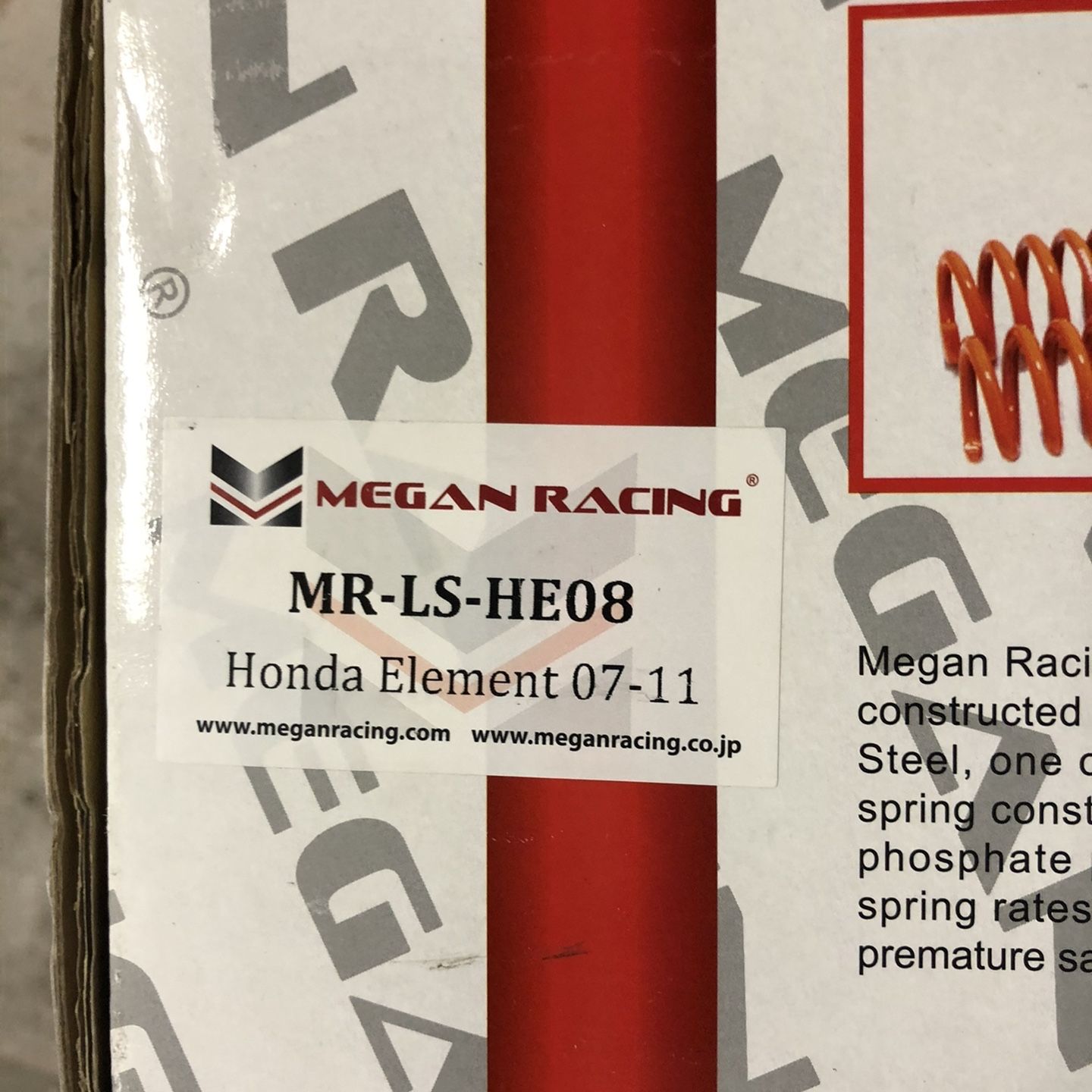 honda element lowering springs