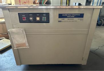 Uline H-959 Semi-Automatic Poly Strapping Machine
