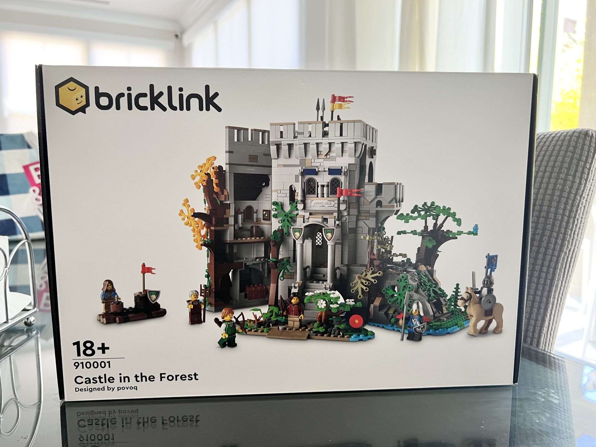 LEGO Set 910001 BrickLink Designer Program Castle in the Forest