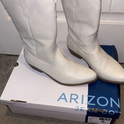 White Boots Size 9