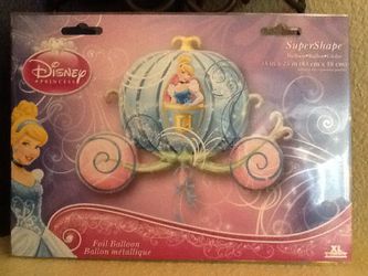 Two X-Large Cinderella Coach balloons. Regularly $15 each. 2/$20