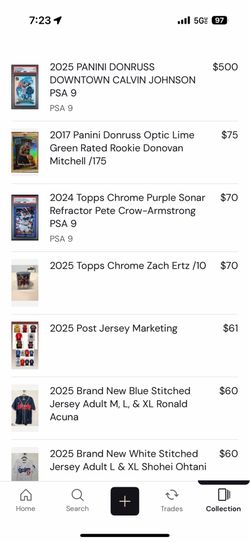 Sports Cards For Sale/Trade