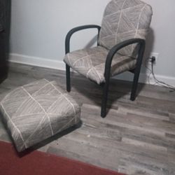 Chair And Stool. 