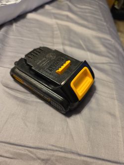 DEWALT 20V Max Lithium Ion Battery by itself