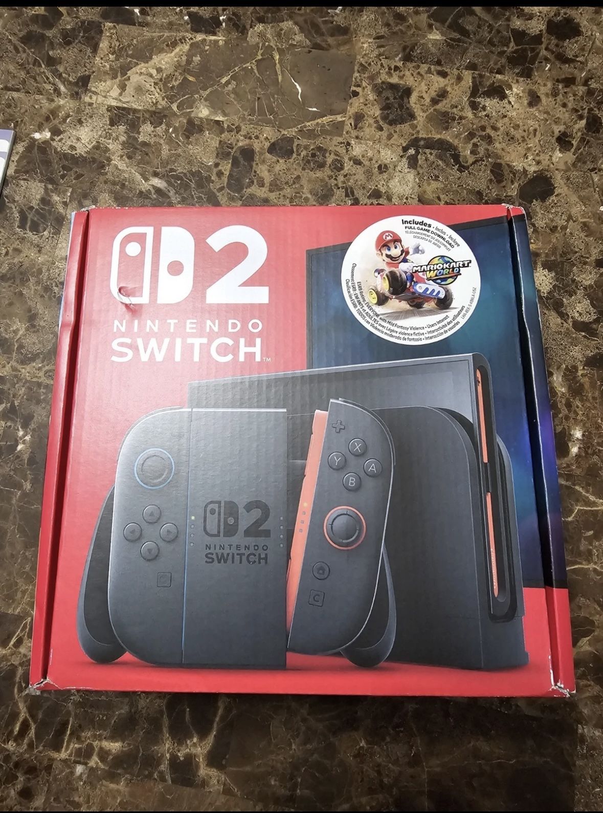Nintendo Switch 2 Bundle With Mario Kart
