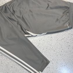 Trio 24 Adidas Training Pants Grey/white 