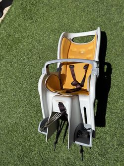 Topeak BabySeat II Bike Seat with Wrap-Around Protection, Dual Suspension System, Adjustable Harness & Footrests