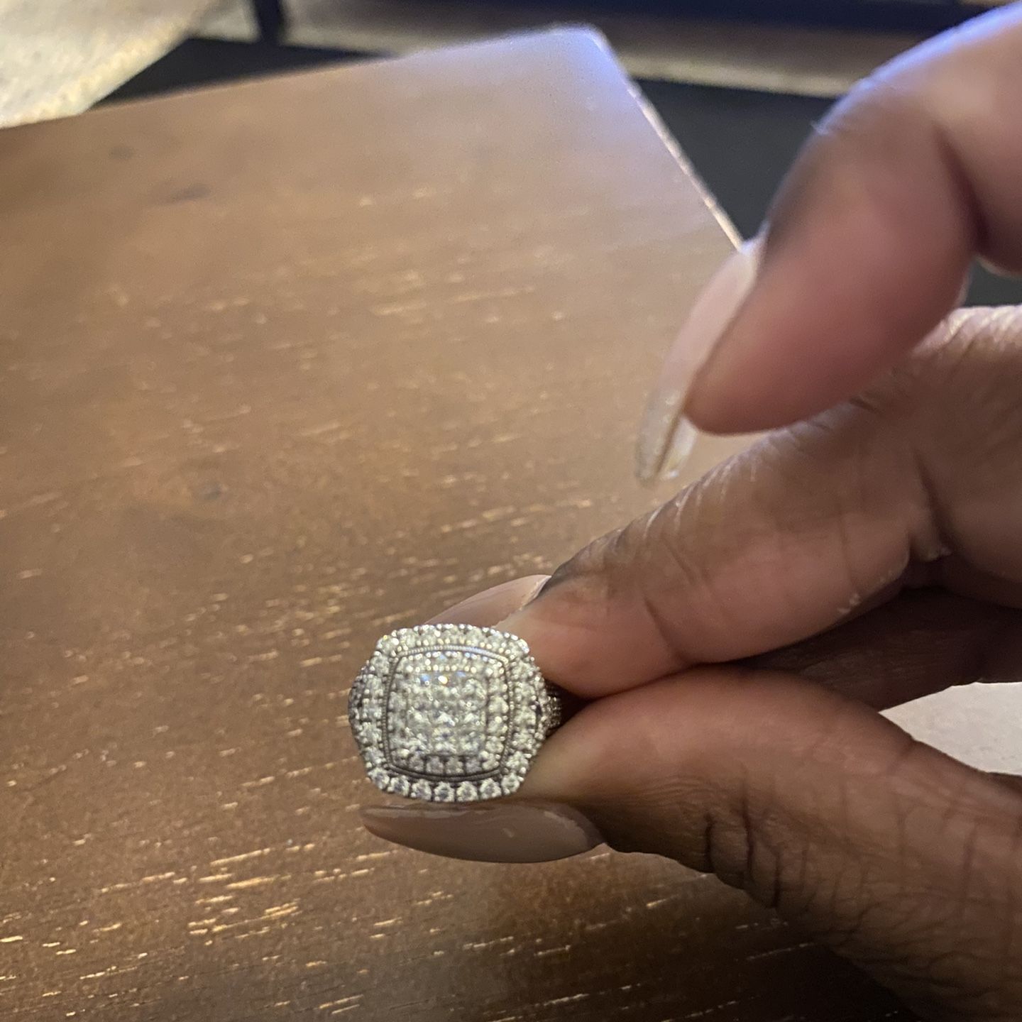Ring For Sale; 10K White Gold; Serious Inquiries Only