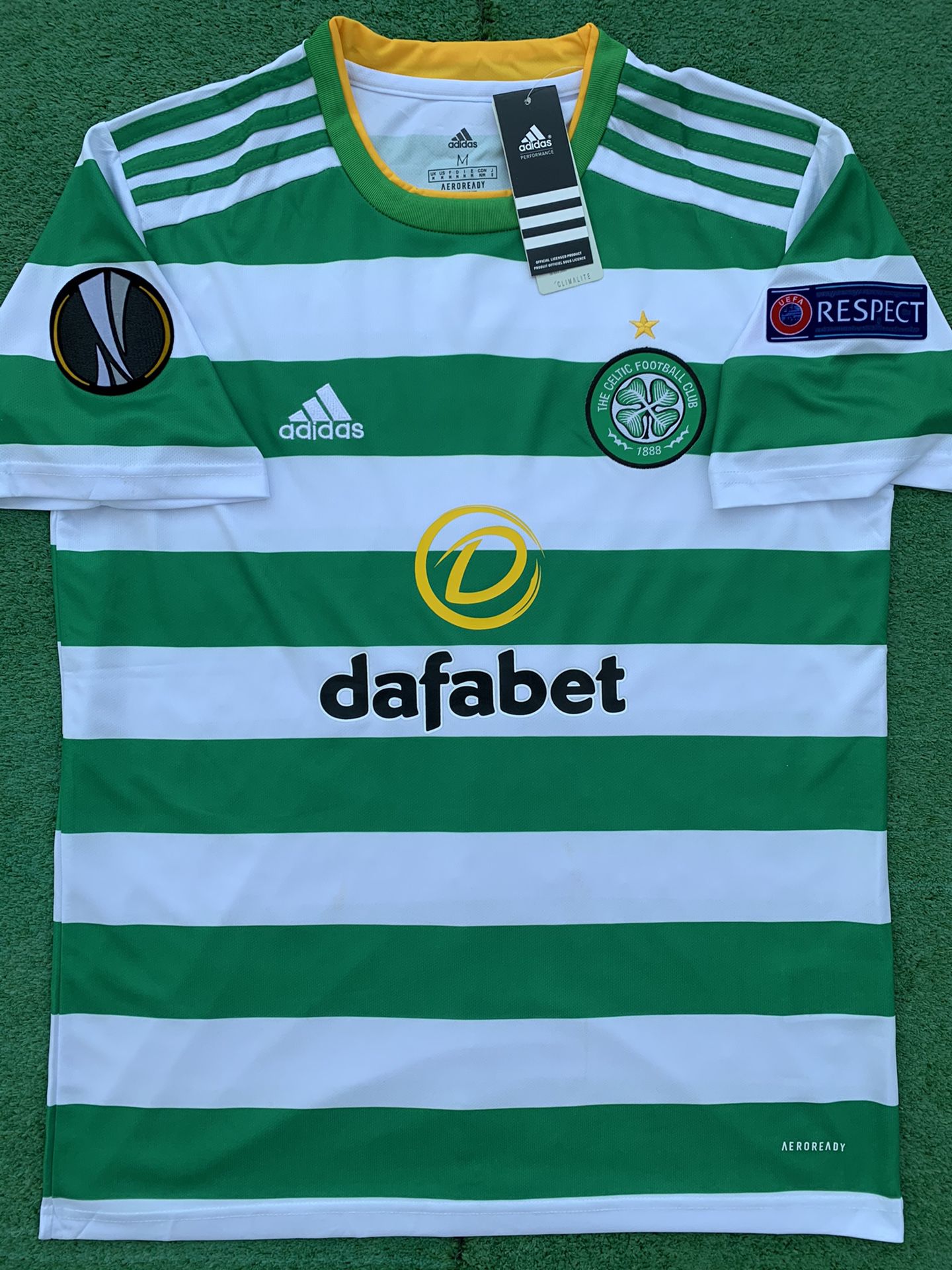2020/21 Celtic FC soccer jersey M