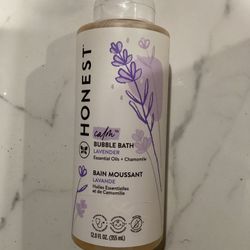 The Honest Company Truly Calming Lavender Bubble Bath Tear Free Kids Bubble